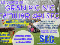 Se viene el Gran Pic Nic familiar del SEC